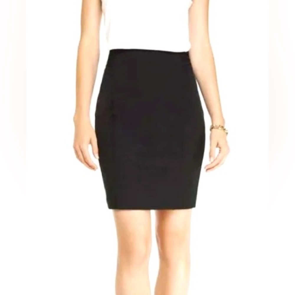 Express Classic Black Midi Skirt
